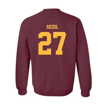Minnesota - NCAA Football : Simon Seidl - Classic Fashion Shersey Crewneck Sweatshirt-1
