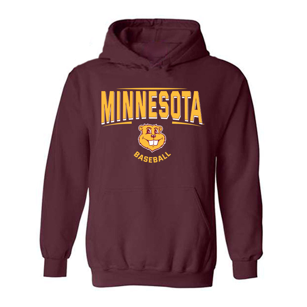 Minnesota - NCAA Baseball : Brayden Hellum - Classic Fashion Shersey Hooded Sweatshirt-0