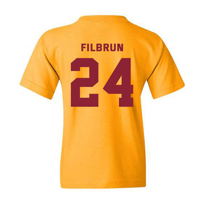 Minnesota - NCAA Women's Soccer : Emily Filbrun - Sports Shersey Youth T-Shirt-1