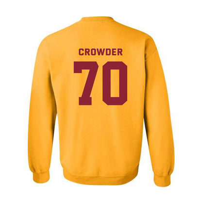 Minnesota - NCAA Football : Naquan Crowder - Sports Shersey Crewneck Sweatshirt-1