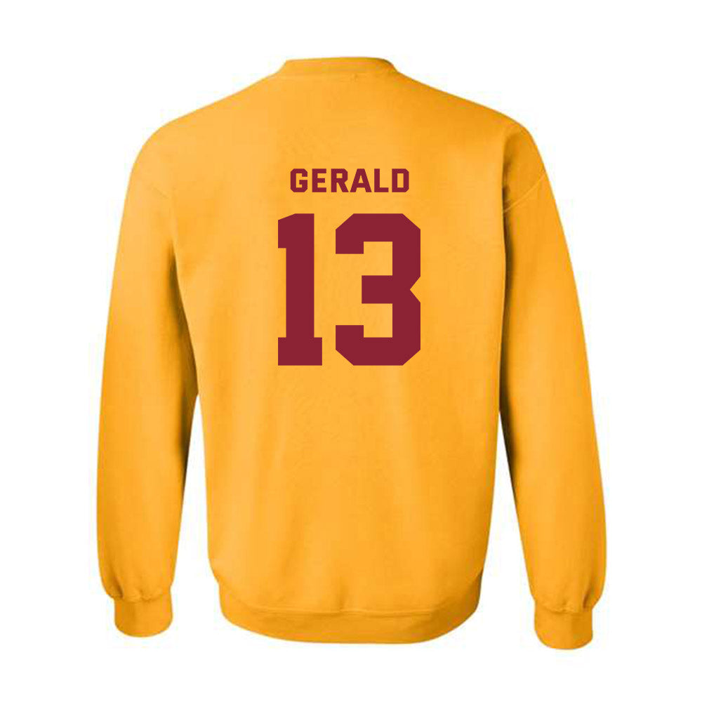 Minnesota - NCAA Football : Mike Gerald - Sports Shersey Crewneck Sweatshirt-1