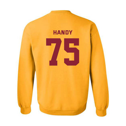 Minnesota - NCAA Football : Mark Handy - Sports Shersey Crewneck Sweatshirt-1