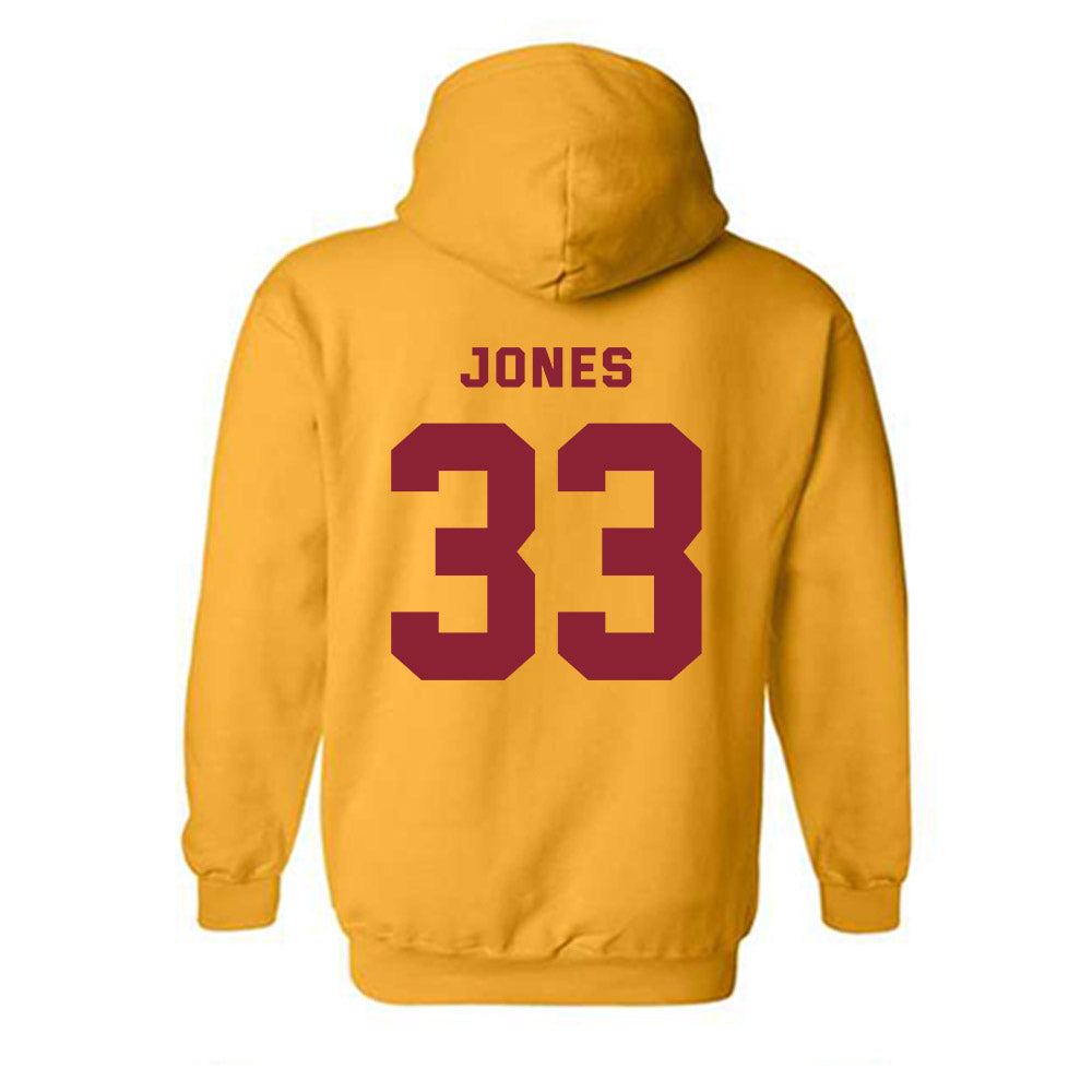 Minnesota - NCAA Softball : Brooklyn Jones - Sports Shersey Hooded Sweatshirt-1