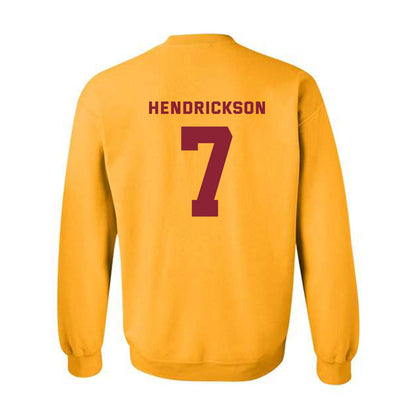 Minnesota - NCAA Men's Ice Hockey : Beckett Hendrickson - Sports Shersey Crewneck Sweatshirt-1