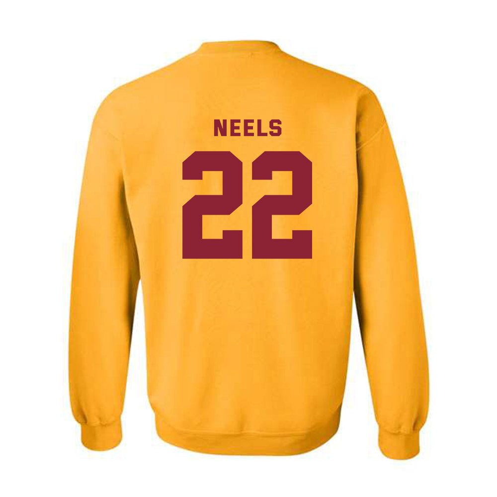 Minnesota - NCAA Baseball : Weber Neels - Sports Shersey Crewneck Sweatshirt-1