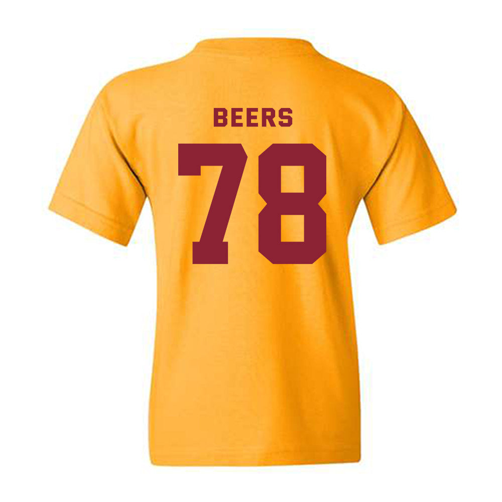 Minnesota - NCAA Football : Ashton Beers - Sports Shersey Youth T-Shirt-1