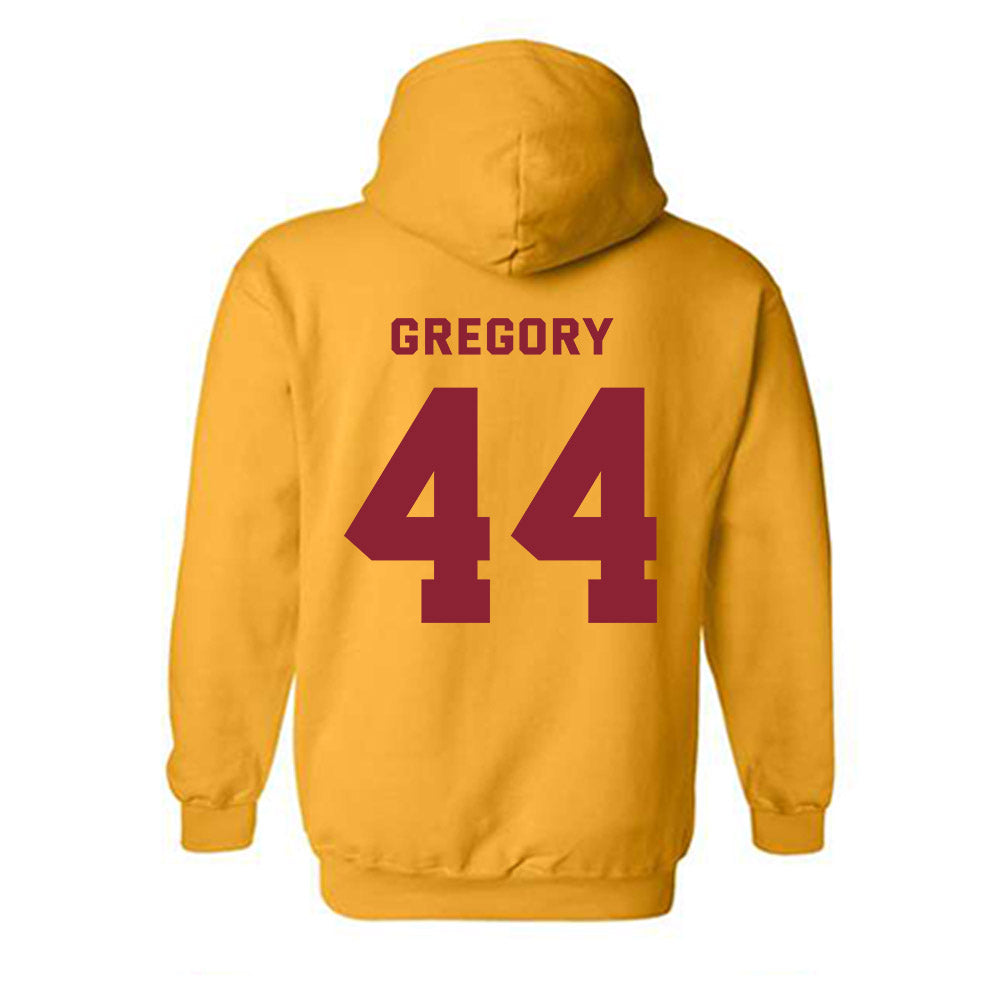 Minnesota - NCAA Baseball : Ben Gregory - Sports Shersey Hooded Sweatshirt-1