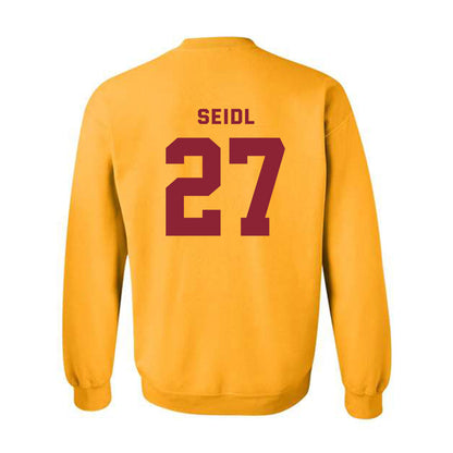 Minnesota - NCAA Football : Simon Seidl - Sports Shersey Crewneck Sweatshirt-1