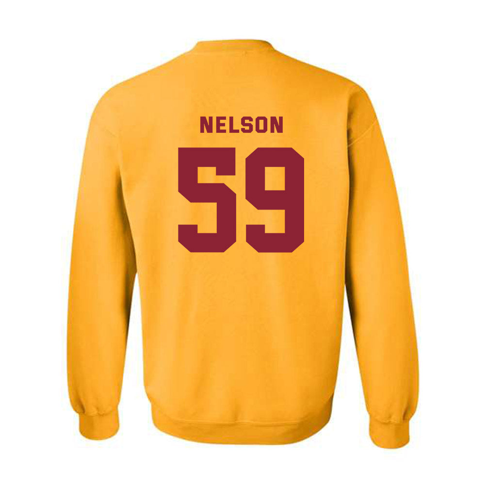 Minnesota - NCAA Football : Tony Nelson - Sports Shersey Crewneck Sweatshirt-1