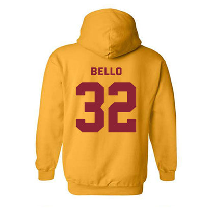 Minnesota - NCAA Baseball : Jack Bello - Sports Shersey Hooded Sweatshirt-1