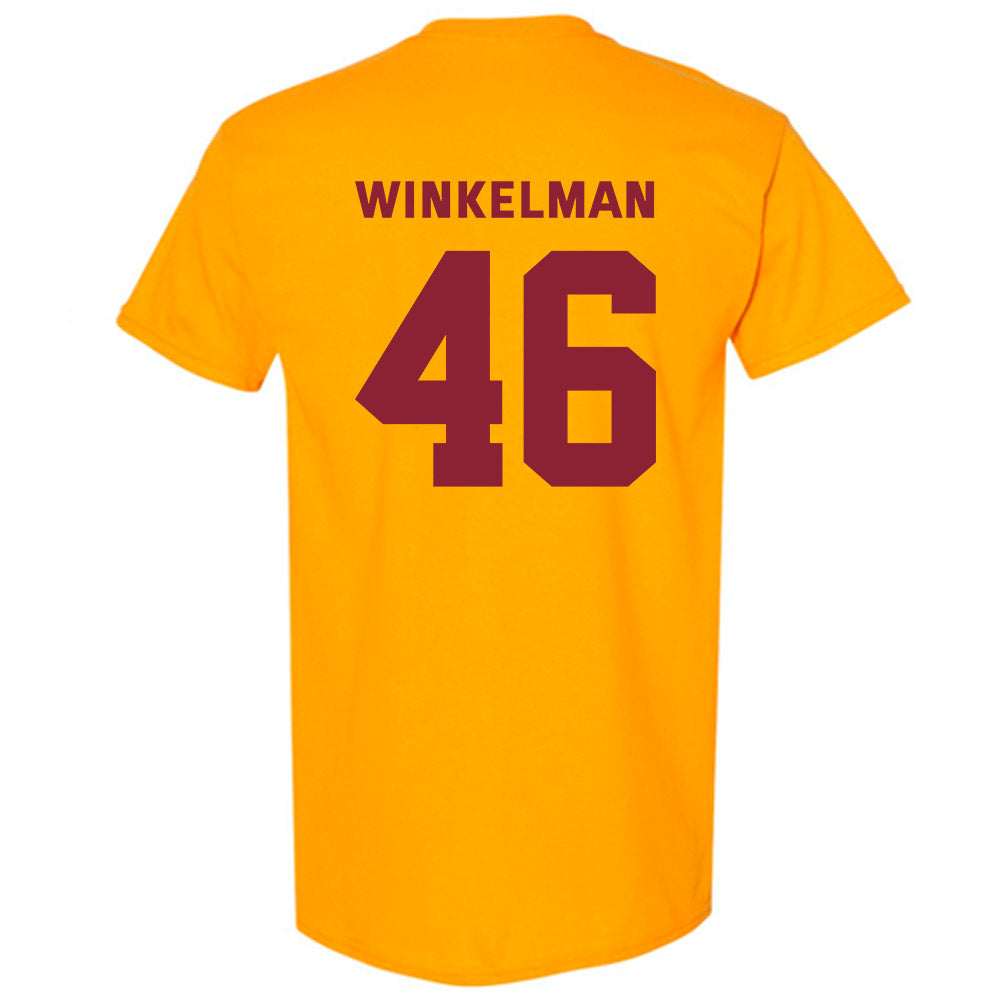 Minnesota - NCAA Baseball : Logan Winkelman - Sports Shersey T-Shirt-1