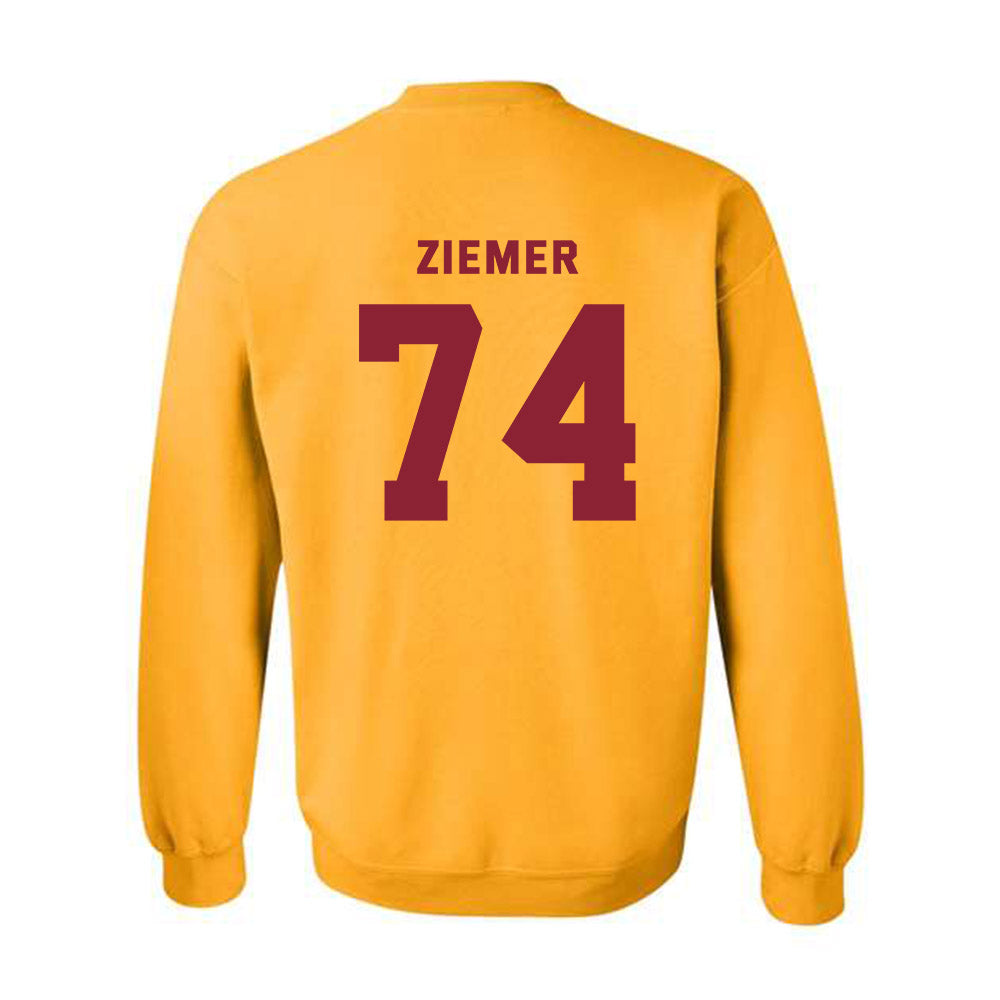 Minnesota - NCAA Men's Ice Hockey : Brodie Ziemer - Sports Shersey Crewneck Sweatshirt-1
