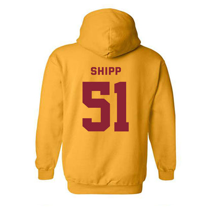 Minnesota - NCAA Football : Daniel Shipp - Sports Shersey Hooded Sweatshirt-1