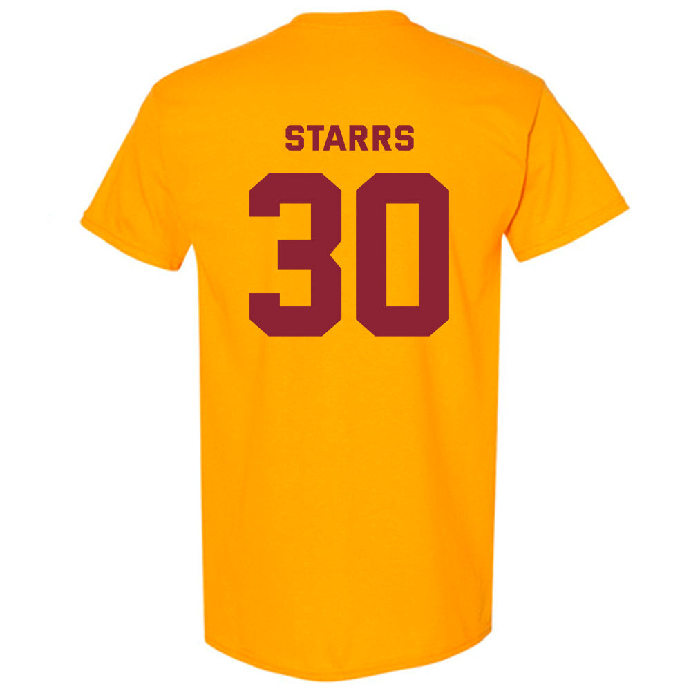 Minnesota - NCAA Baseball : Michael Starrs - Sports Shersey T-Shirt-1