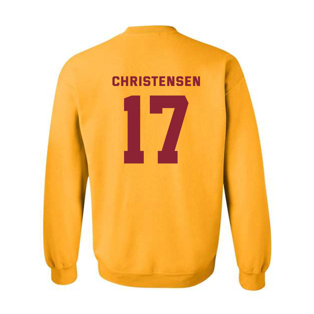 Minnesota - NCAA Women's Soccer : Hailee Christensen - Sports Shersey Crewneck Sweatshirt-1