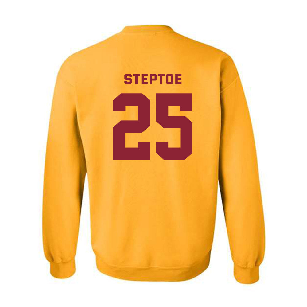 Minnesota - NCAA Football : Zion Steptoe - Sports Shersey Crewneck Sweatshirt-1