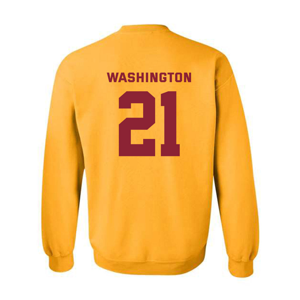 Minnesota - NCAA Football : Grant Washington - Sports Shersey Crewneck Sweatshirt-1
