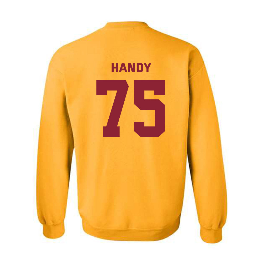 Minnesota - NCAA Football : Mark Handy - Sports Shersey Crewneck Sweatshirt-1