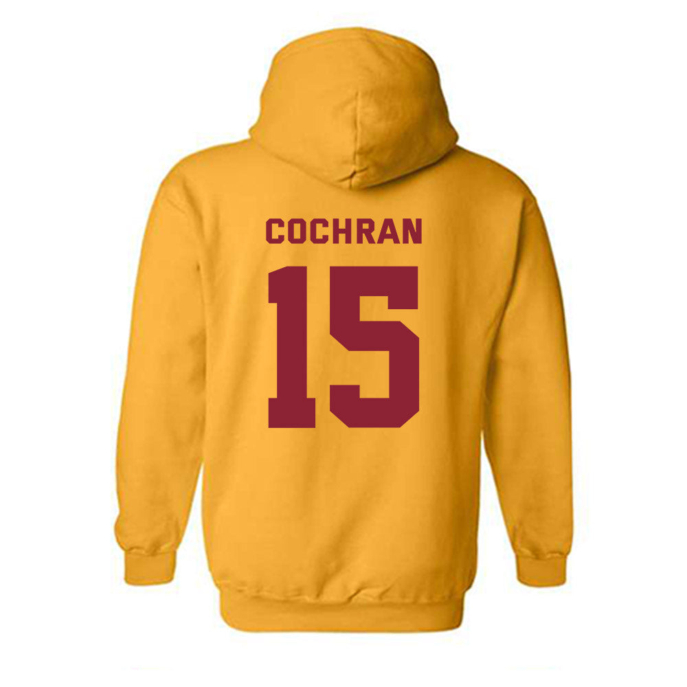 Minnesota - NCAA Softball : Keali Cochran - Sports Shersey Hooded Sweatshirt-1
