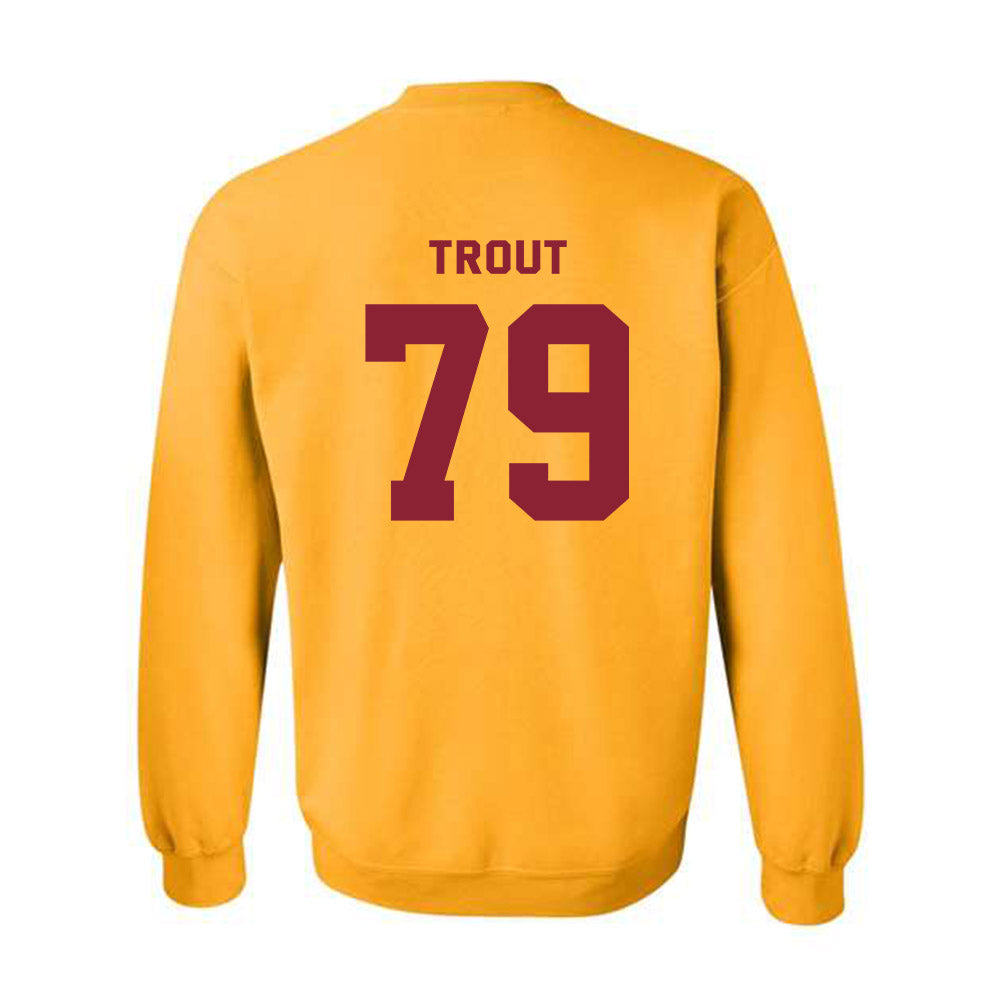 Minnesota - NCAA Football : Andrew Trout - Sports Shersey Crewneck Sweatshirt-1