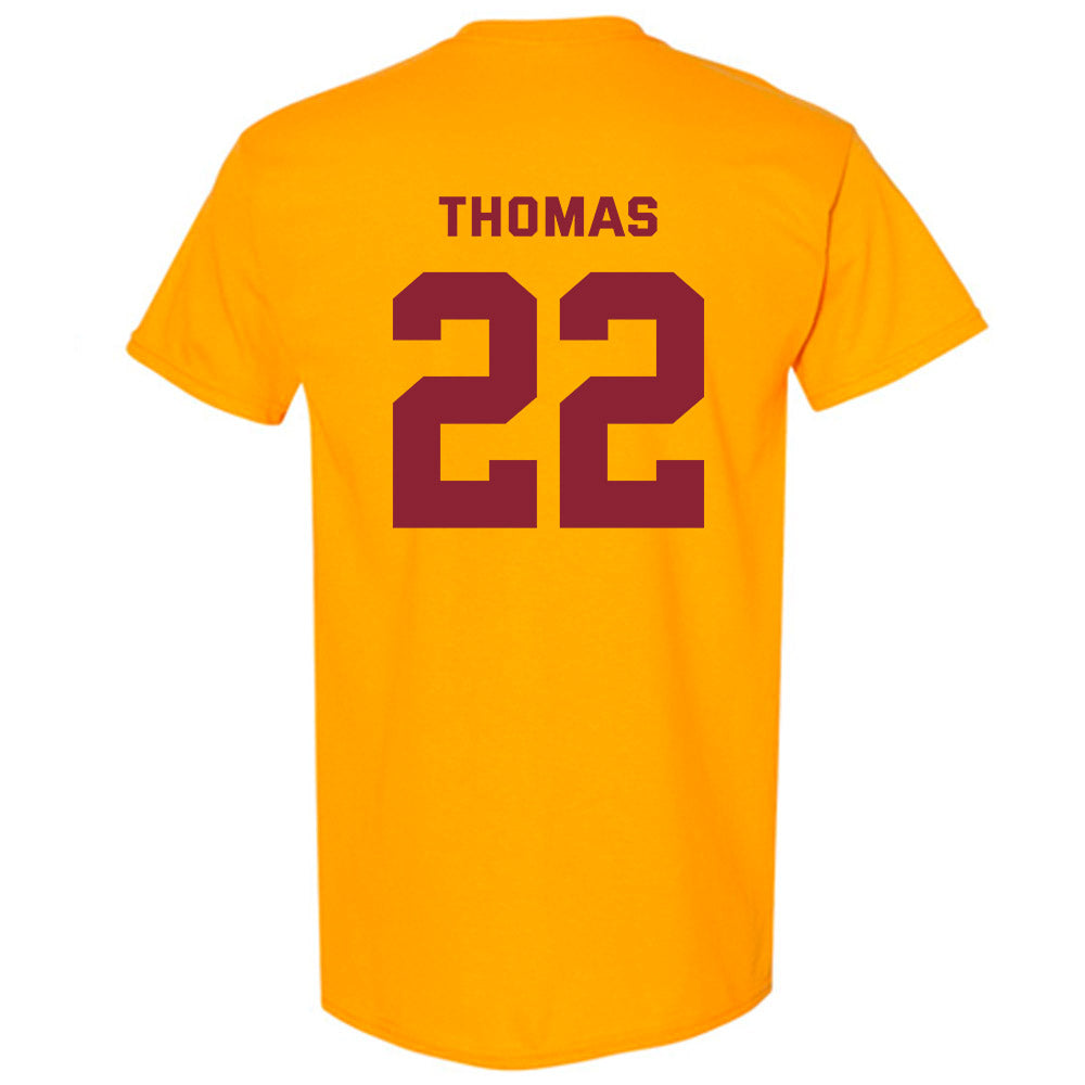 Minnesota - NCAA Football : Jaron Thomas - Sports Shersey T-Shirt-1