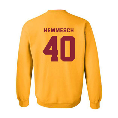 Minnesota - NCAA Baseball : Tyler Hemmesch - Sports Shersey Crewneck Sweatshirt-1