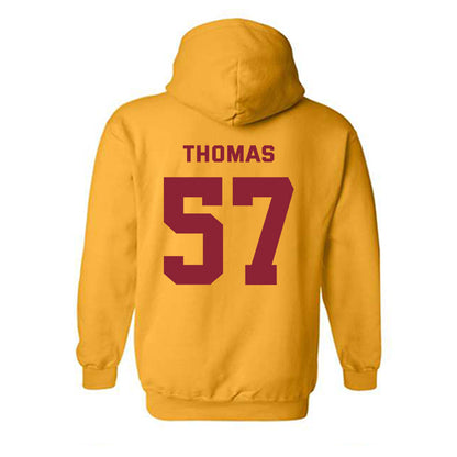 Minnesota - NCAA Football : Aaron Thomas - Sports Shersey Hooded Sweatshirt-1