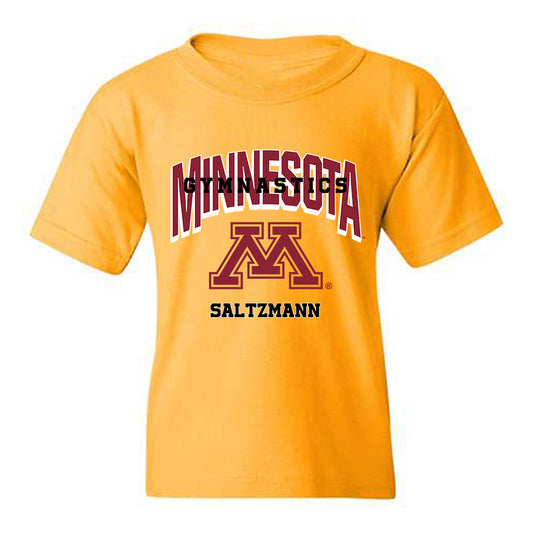 Minnesota - NCAA Women's Gymnastics : Lacie Saltzmann - Sports Shersey Youth T-Shirt-0