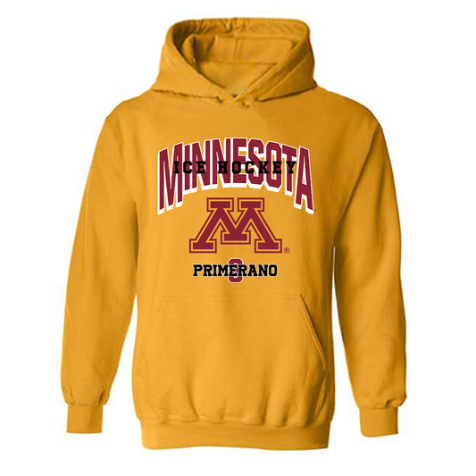 Minnesota - NCAA Women's Ice Hockey : Chloe Primerano - Sports Shersey Hooded Sweatshirt-0