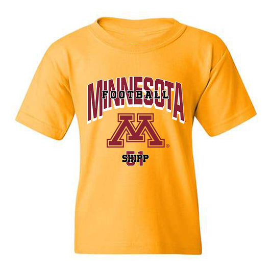 Minnesota - NCAA Football : Daniel Shipp - Sports Shersey Youth T-Shirt-0