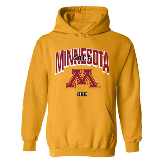 Minnesota - NCAA Men's Golf : Torger Ohe - Sports Shersey Hooded Sweatshirt-0