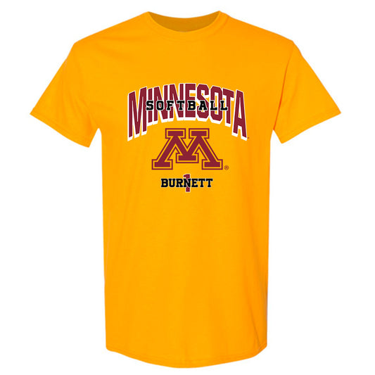 Minnesota - NCAA Softball : Breezy Burnett - Sports Shersey T-Shirt-0