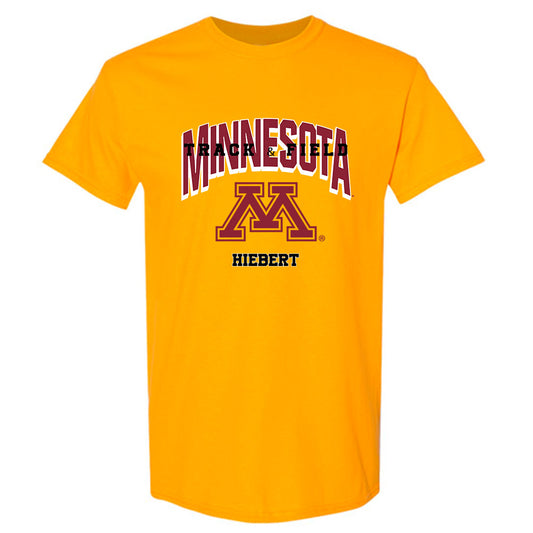 Minnesota - NCAA Men's Track & Field : Jared Hiebert - Sports Shersey T-Shirt-0