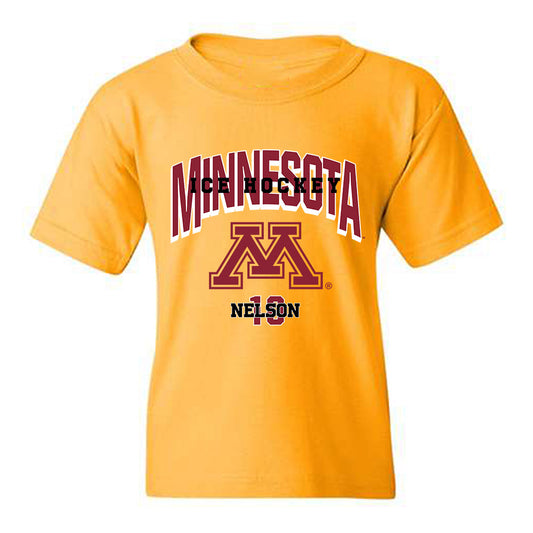 Minnesota - NCAA Women's Ice Hockey : Jamie Nelson - Sports Shersey Youth T-Shirt-0