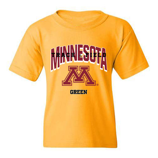 Minnesota - NCAA Men's Track & Field : Jayden Green - Sports Shersey Youth T-Shirt-0