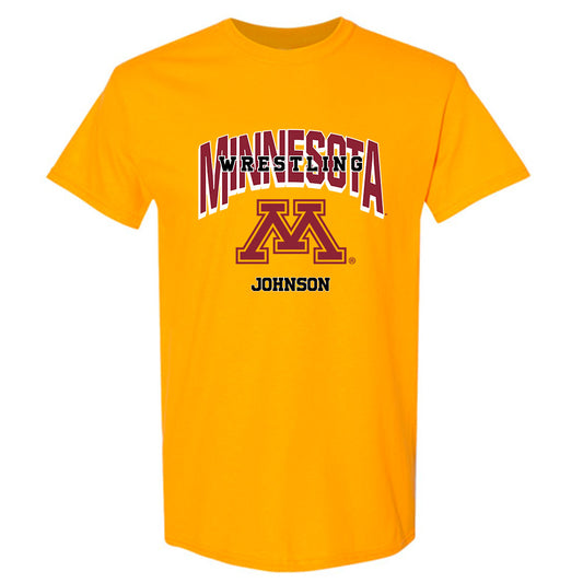 Minnesota - NCAA Wrestling : Dawson Johnson - Sports Shersey T-Shirt-0