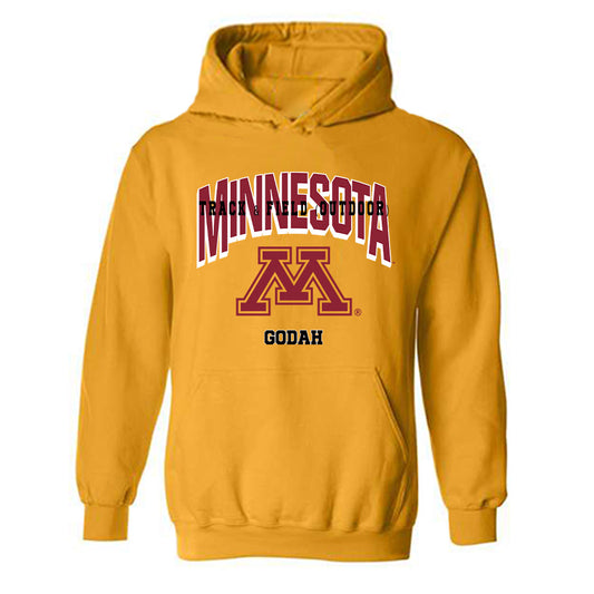 Minnesota - NCAA Women's Track & Field : Victory Godah - Sports Shersey Hooded Sweatshirt-0