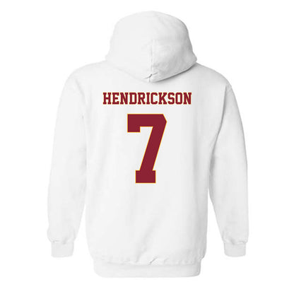 Minnesota - NCAA Men's Ice Hockey : Beckett Hendrickson - Classic Fashion Shersey Hooded Sweatshirt-1