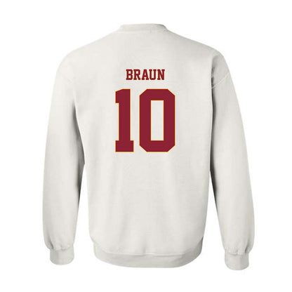 Minnesota - NCAA Women's Basketball : Mara Braun - Classic Fashion Shersey Crewneck Sweatshirt-1