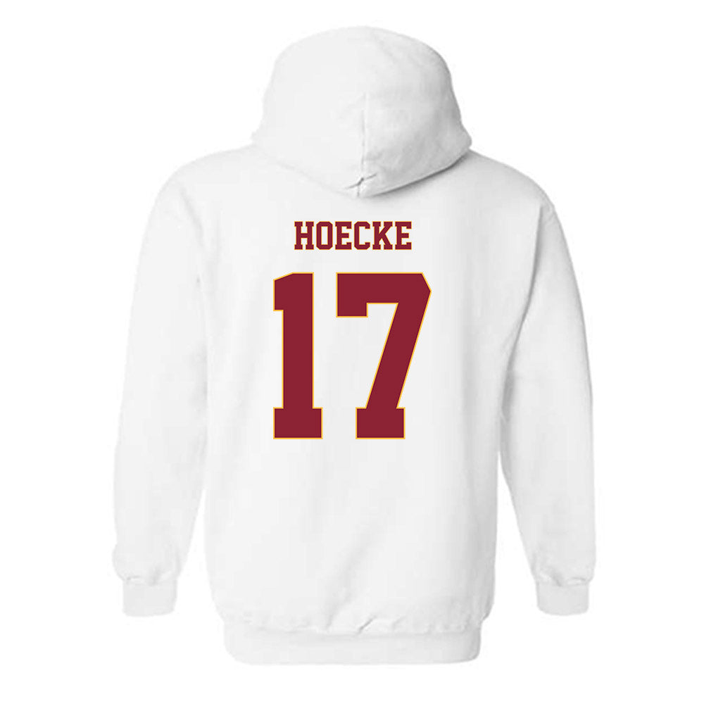 Minnesota - NCAA Women's Volleyball : Elena Hoecke - Classic Fashion Shersey Hooded Sweatshirt-1