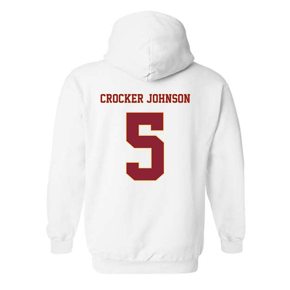 Minnesota - NCAA Men's Basketball : Jaylen Crocker johnson - Classic Fashion Shersey Hooded Sweatshirt-1