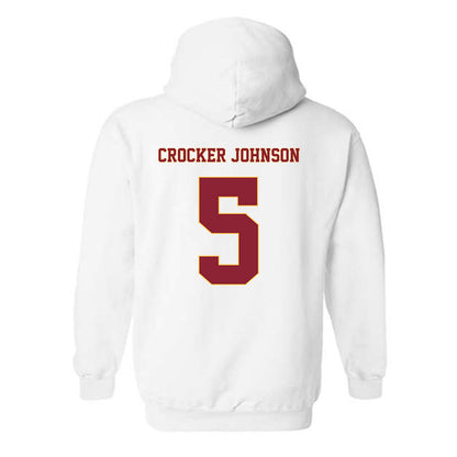 Minnesota - NCAA Men's Basketball : Jaylen Crocker johnson - Classic Fashion Shersey Hooded Sweatshirt-1