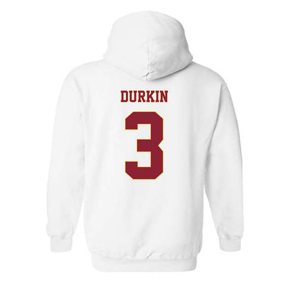 Minnesota - NCAA Men's Basketball : Bobby Durkin - Classic Fashion Shersey Hooded Sweatshirt-1