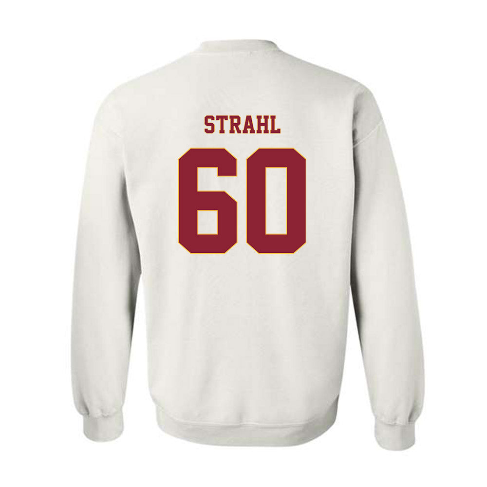 Minnesota - NCAA Men's Ice Hockey : Melvin Strahl - Classic Fashion Shersey Crewneck Sweatshirt-1