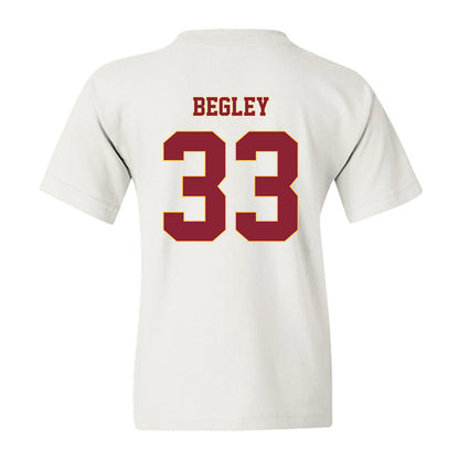 Minnesota - NCAA Men's Ice Hockey : Axel Begley - Classic Fashion Shersey Youth T-Shirt-1