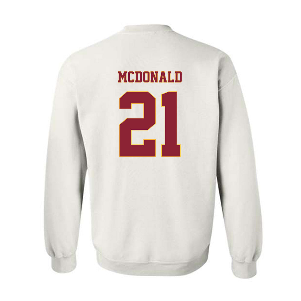 Minnesota - NCAA Football : Craig McDonald - Classic Fashion Shersey Crewneck Sweatshirt