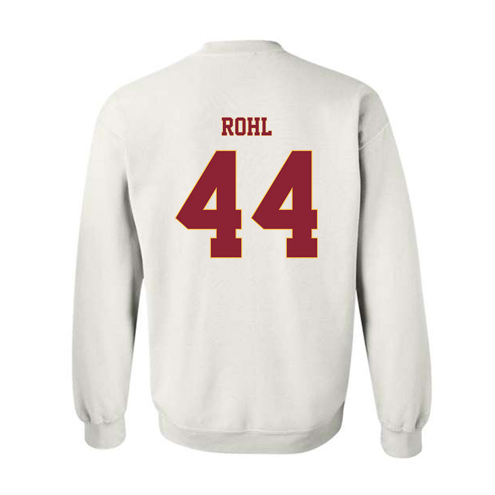 Minnesota - NCAA Football : George Rohl - Classic Fashion Shersey Crewneck Sweatshirt-1
