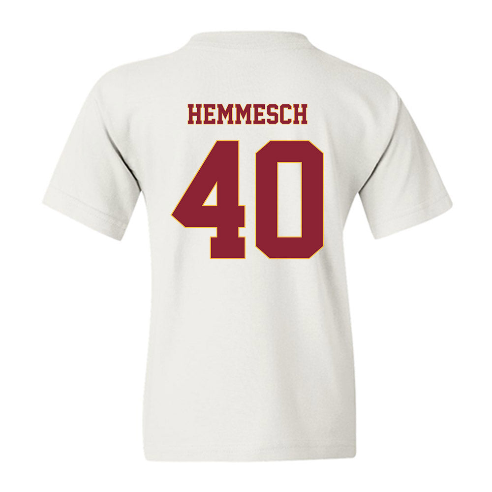 Minnesota - NCAA Baseball : Tyler Hemmesch - Classic Fashion Shersey Youth T-Shirt-1