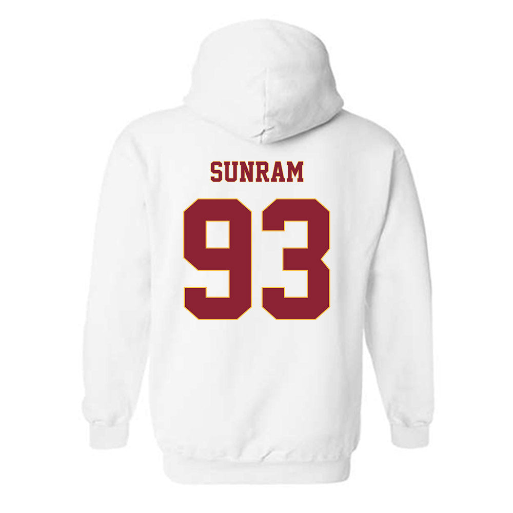 Minnesota - NCAA Football : Riley Sunram - Classic Fashion Shersey Hooded Sweatshirt-1
