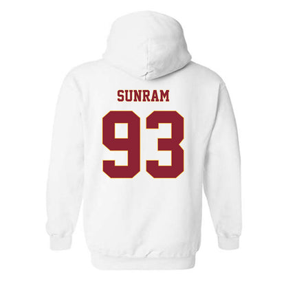 Minnesota - NCAA Football : Riley Sunram - Classic Fashion Shersey Hooded Sweatshirt-1